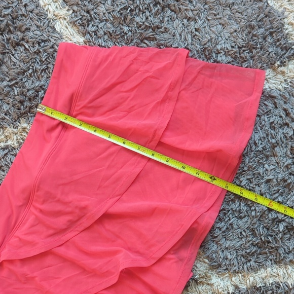 NWT Coco Reef Mesh Layer Ruffle Swimsuit Skort High Waisted Swim Skirt XL - Picture 9 of 9